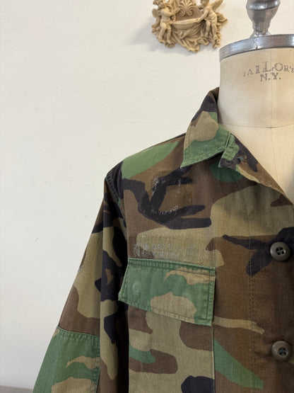 Vintage Woodland Jacket Us Army “M”