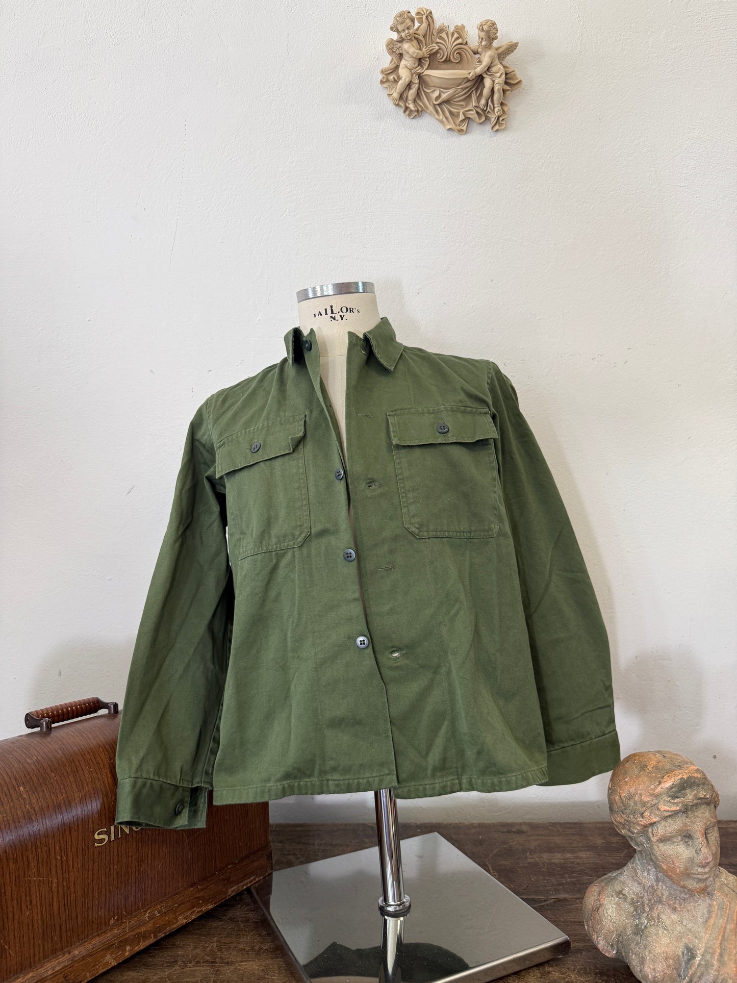 Vintage Spanish Army Jacket “S”