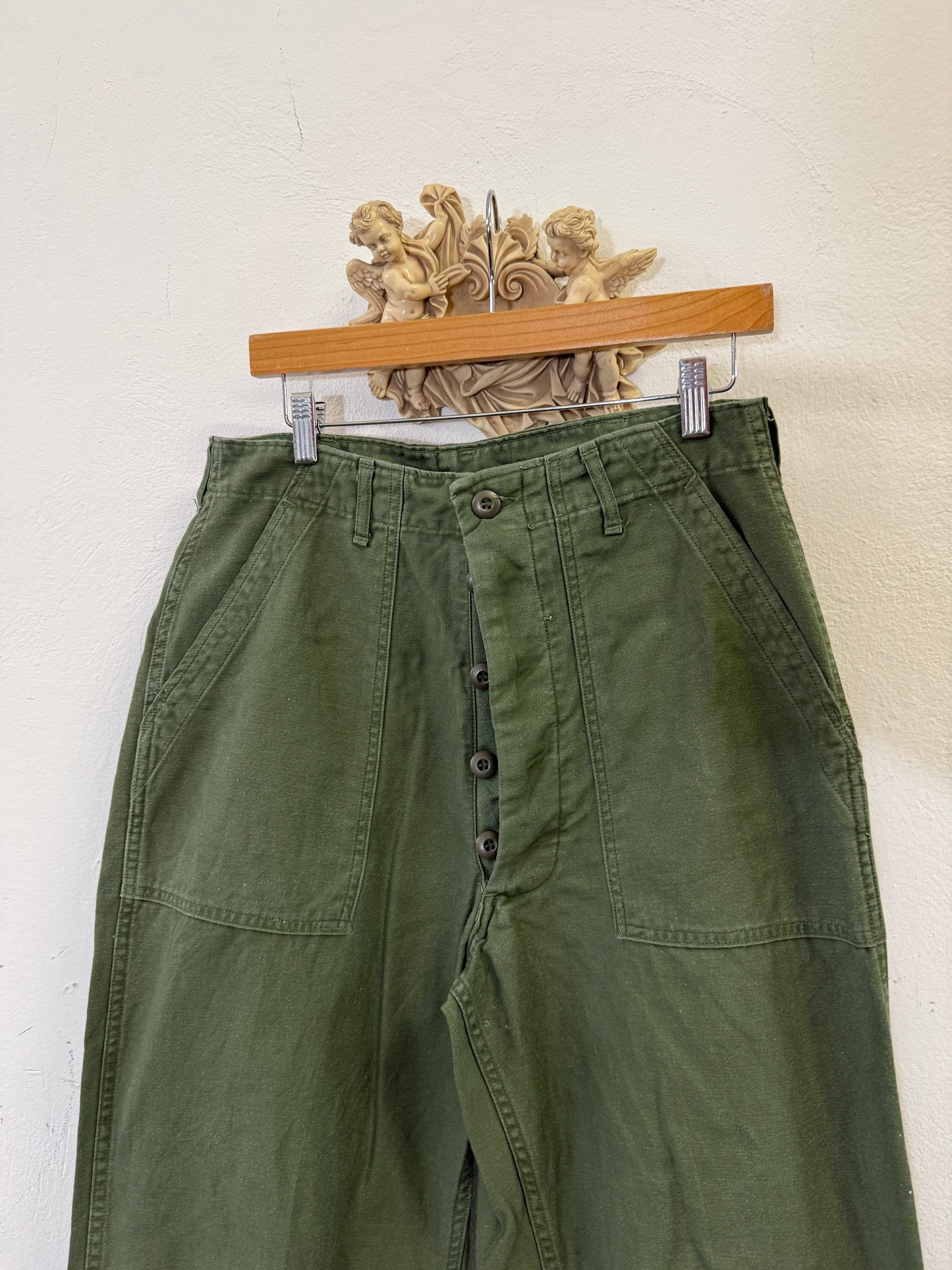 Vintage Og 107 Us Army Fatigue Pants “W31”