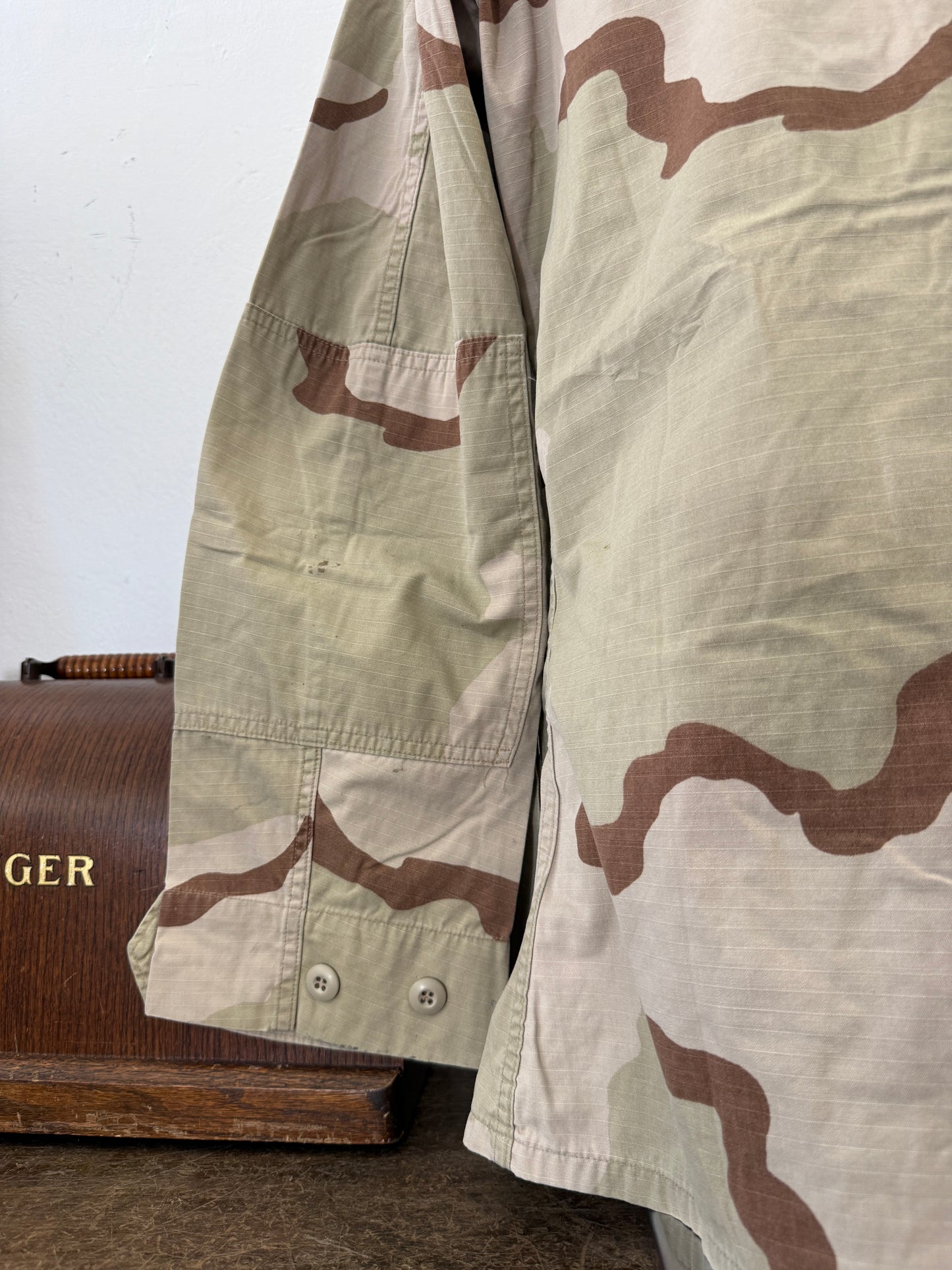 Vintage BDU Camo Jacket Ripstop US Army – L/XL