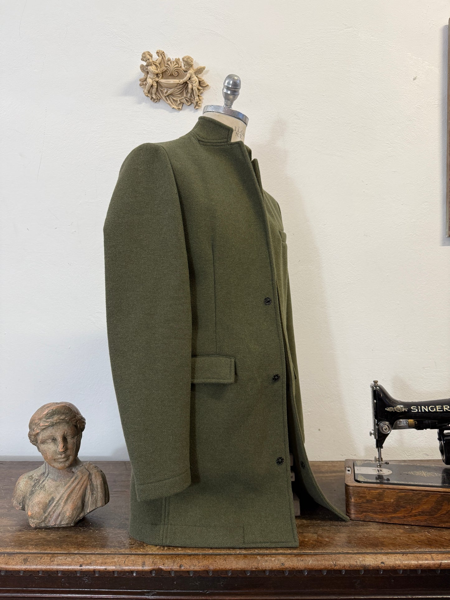 Green Coat “M/L”