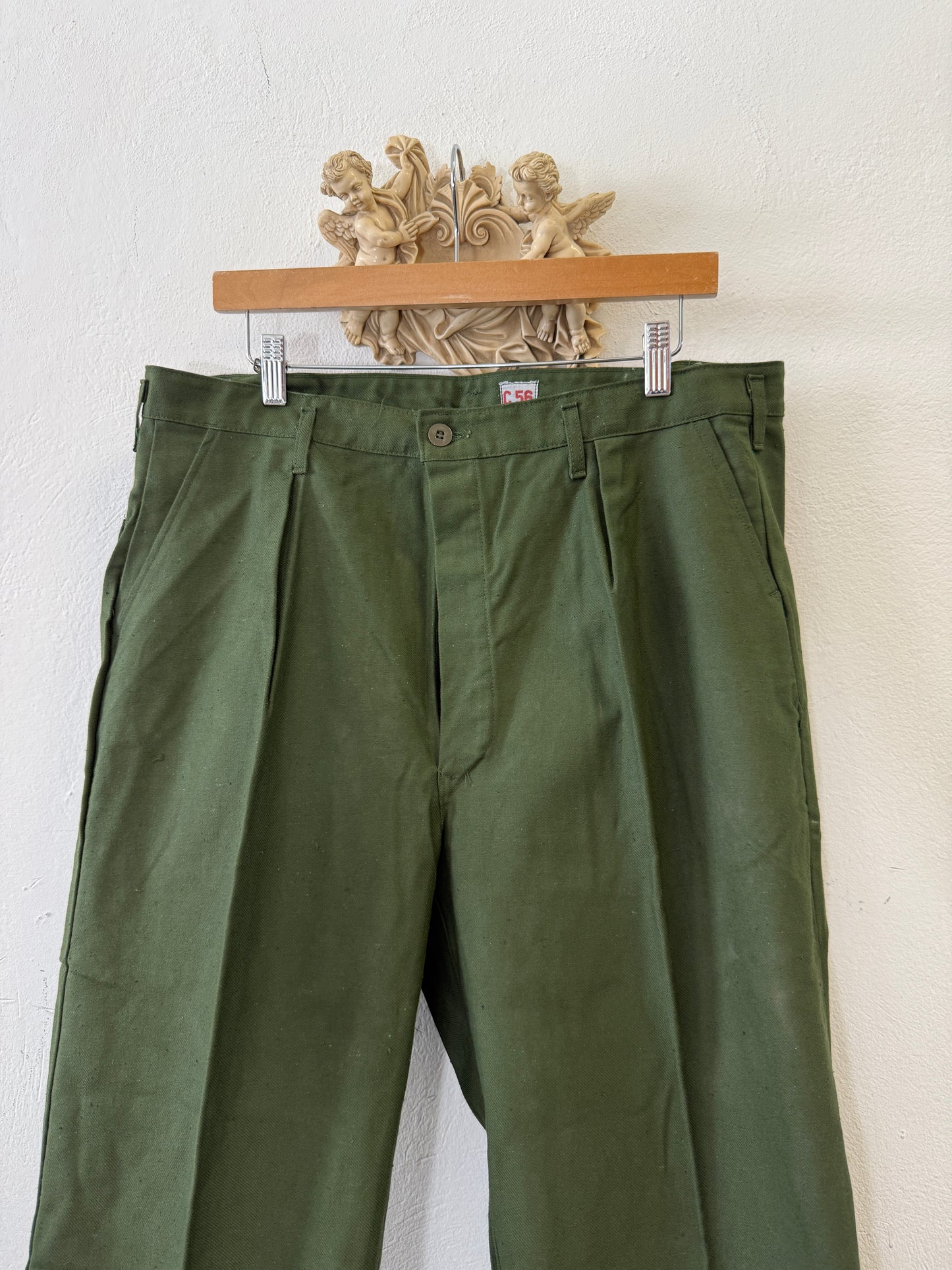 Vintage Swedish Army Fatigue Pants “W36”