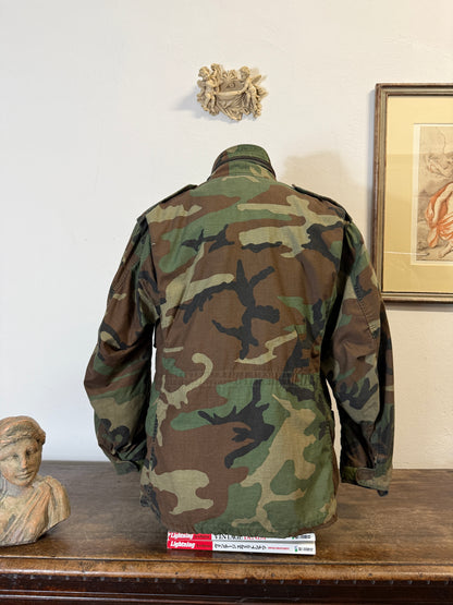 Vintage Woodland Field Jacket M65 Us Army “M/L”