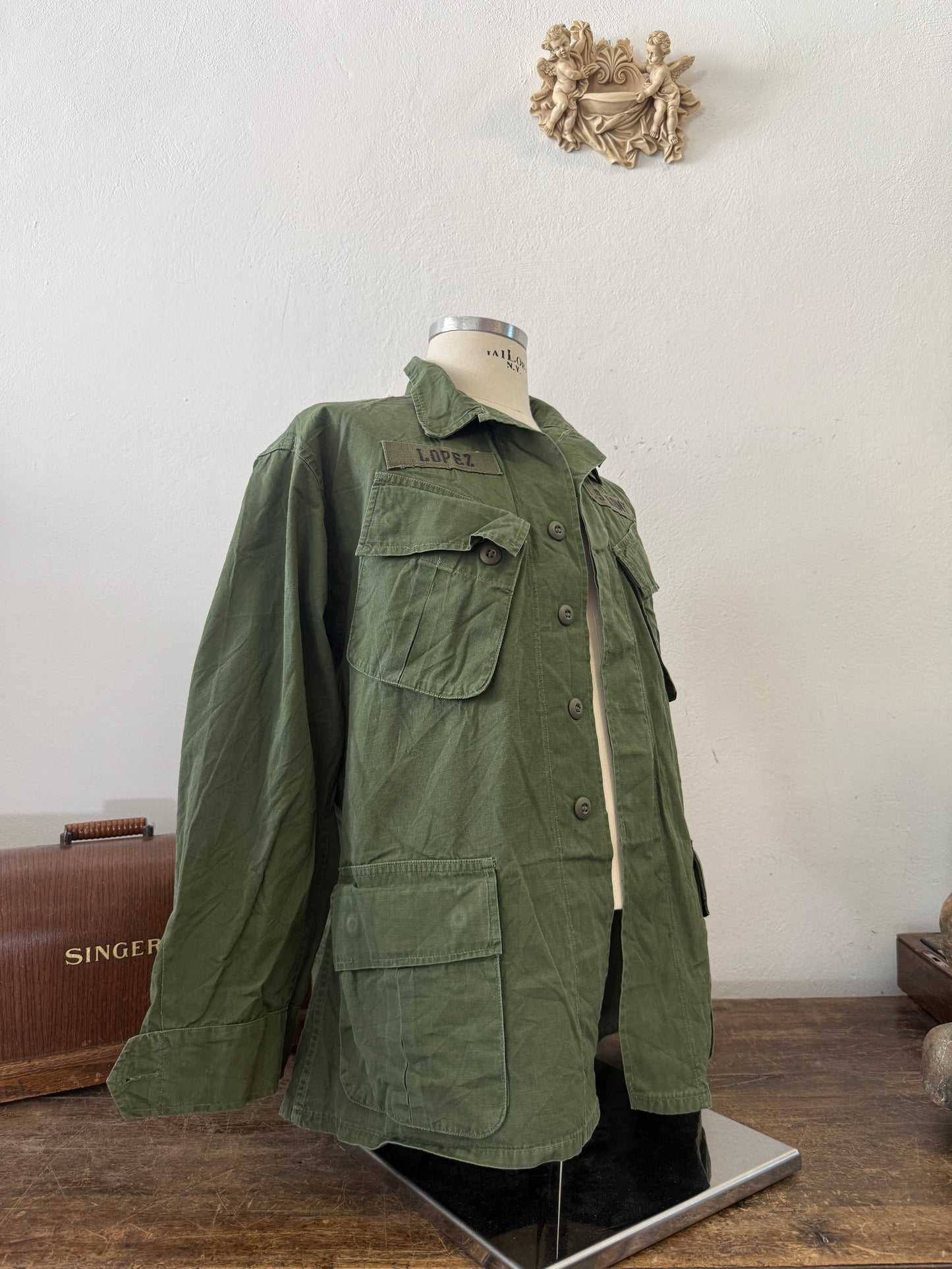 Vintage 60’s Jungle Jacket Us Army “L”