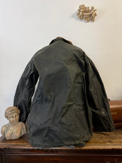 Vintage 80s/90s waxed jacket made in England “L/XL”
