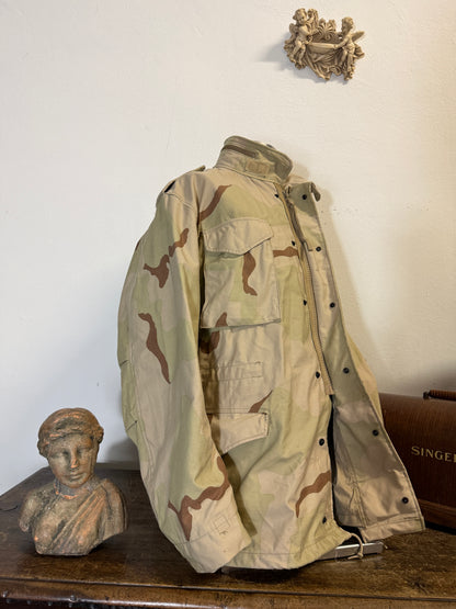 Vintage Desert Field Jacket M65 Us Army “XL”