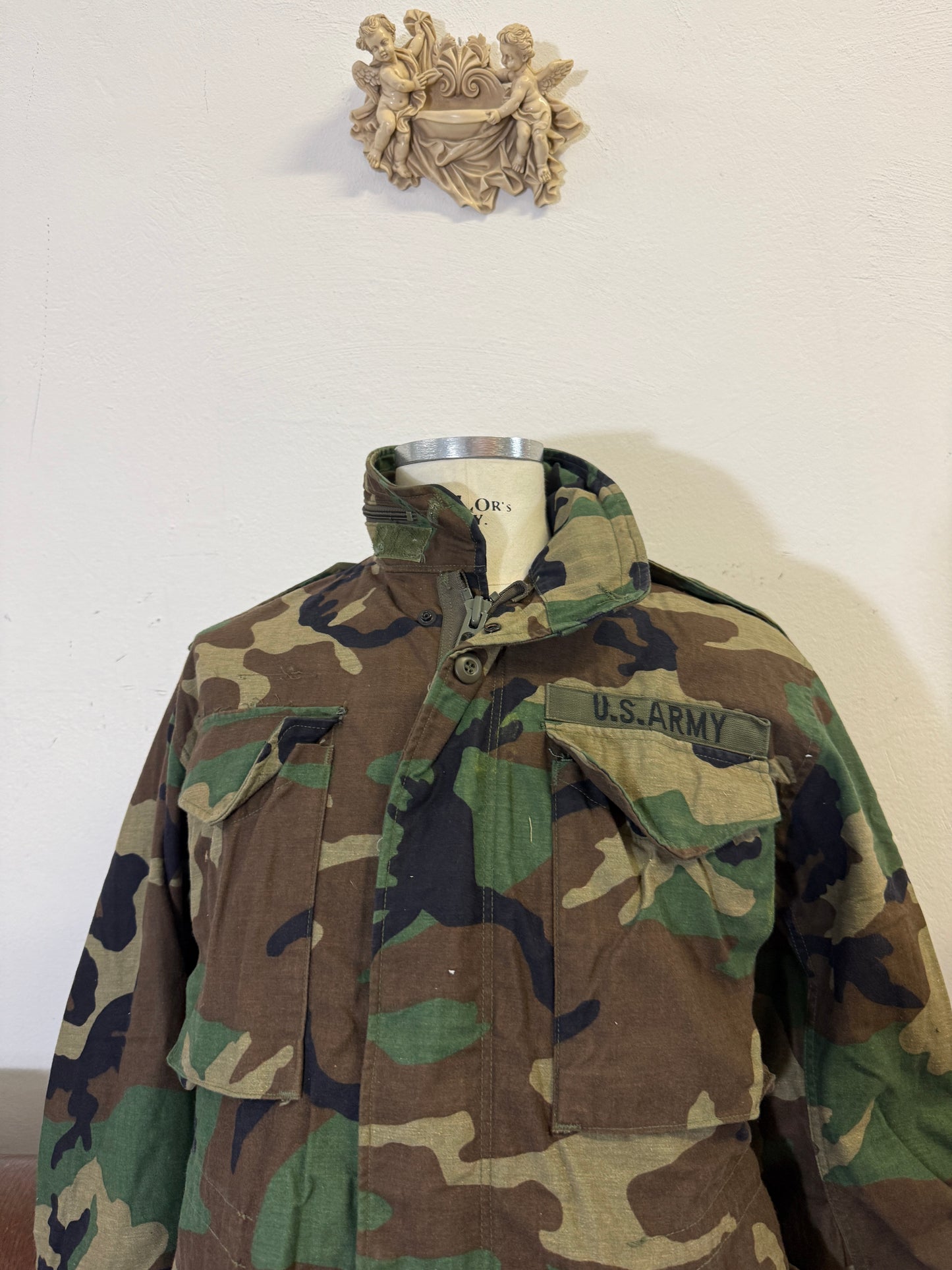Vintage Woodland Field Jacket M65 Us Army “S”
