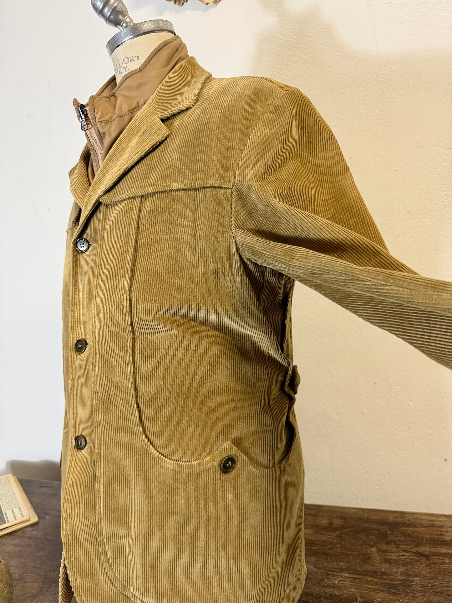 Vintage Corduroy Hunting Jacket With Utility Pockets “M/L”