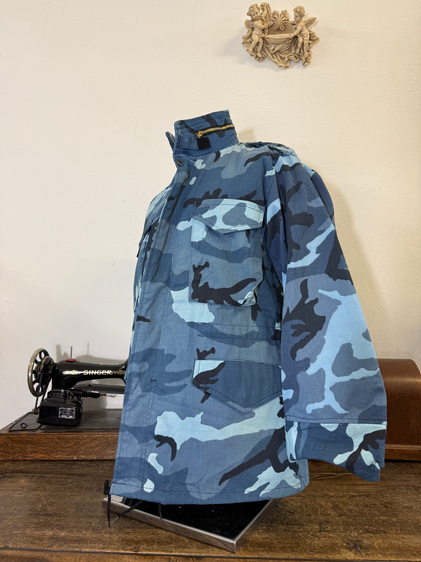 Camo Field Jacket M65 Made in Usa “M”