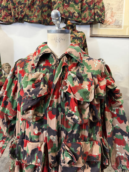 Vintage Swiss Army Camo Jacket M70 “L”