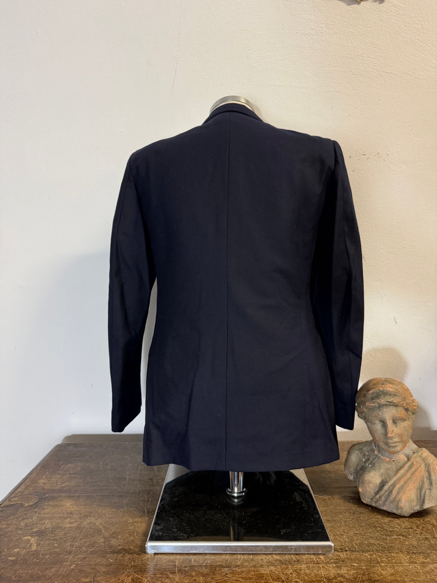 Vintage 90’s Italian Navy Double Breasted Jacket “M”