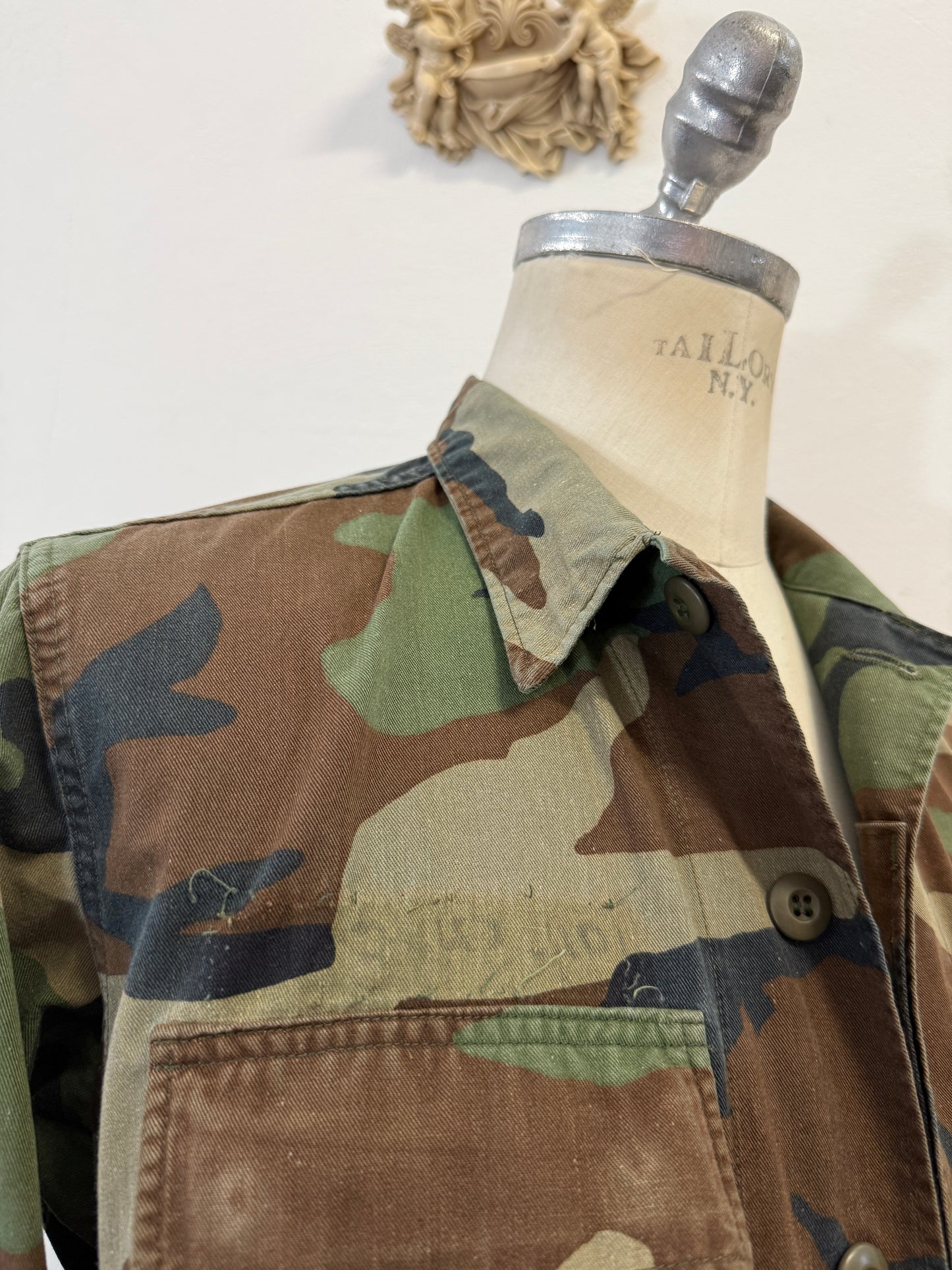 Vintage Woodland Jacket Us Army “M”