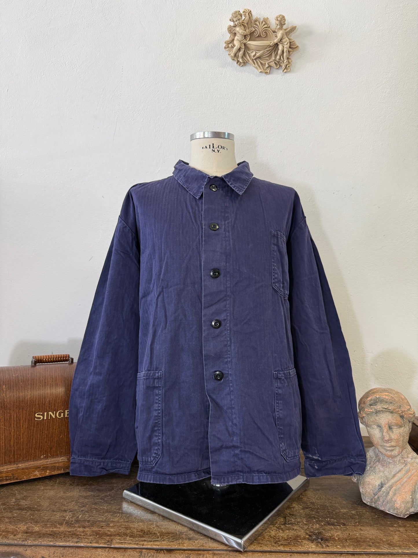 Vintage 90’s German Army Work Jacket HBT “XL”
