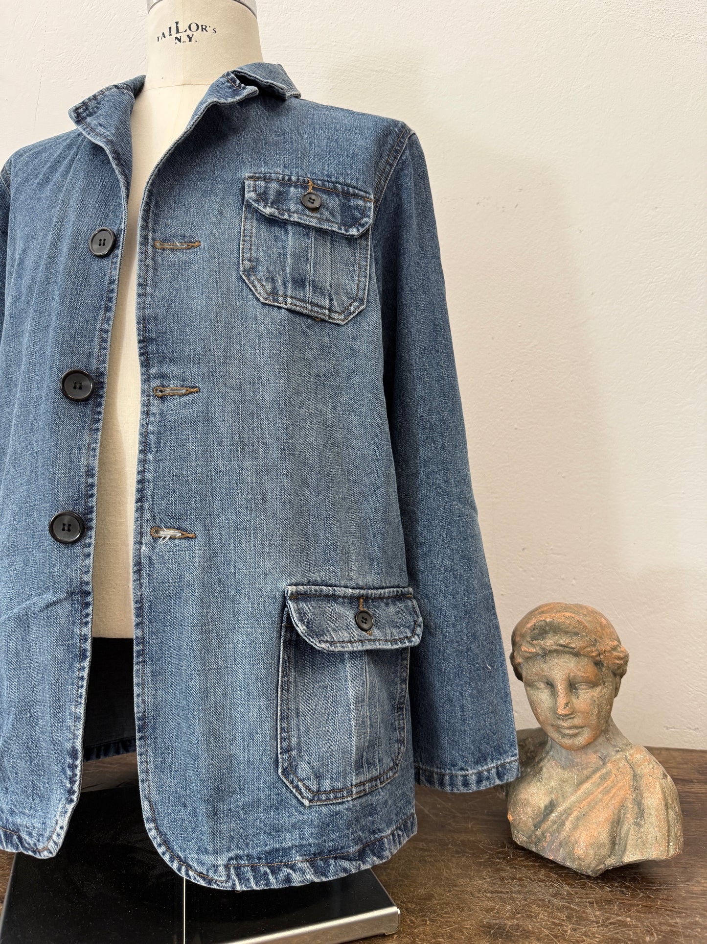 Vintage Denim Work Jacket “L”