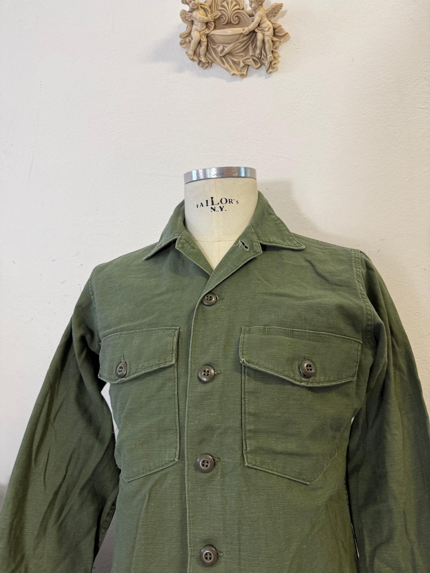 Vintage Og 107 Us Army Shirt “M”