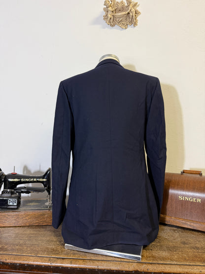 Vintage 90’s Italian Navy Double Breasted Jacket “XL”