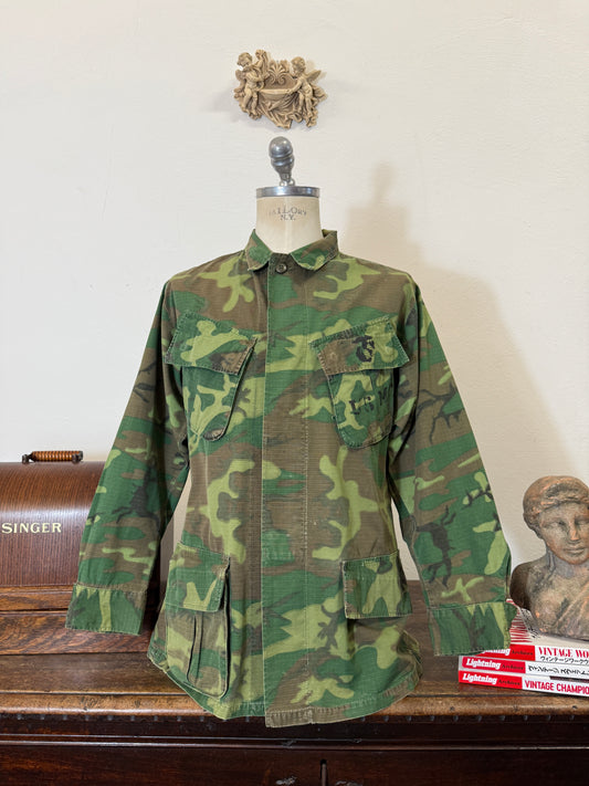 Vintage USMC Jungle Jacket ERDL - M/L