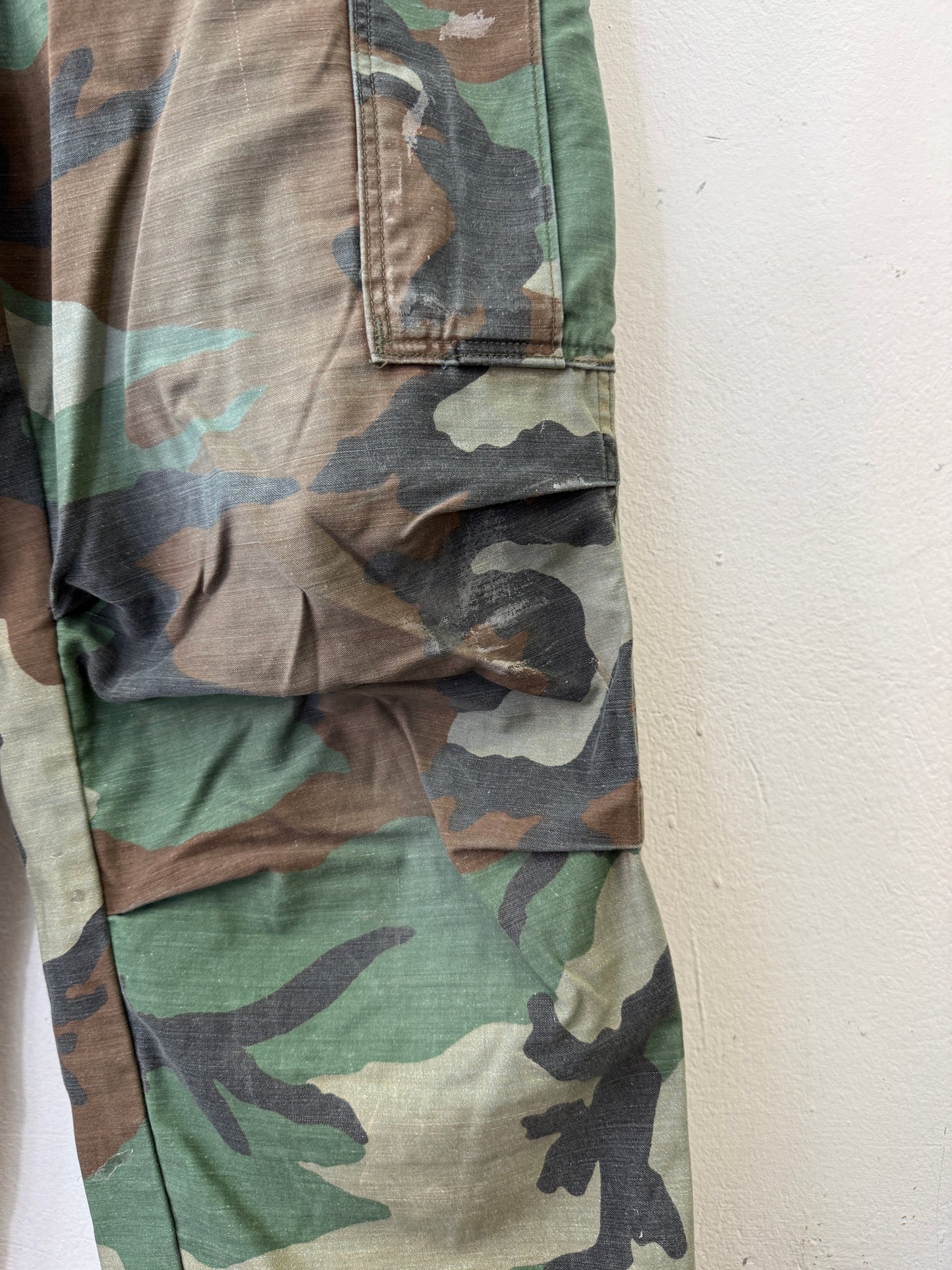 Vintage Woodland Cargo Pants M65 Us Army “W31”