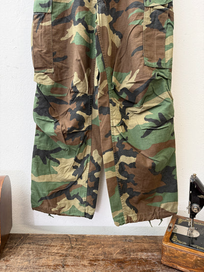 Vintage Woodland Cargo Pants M65 Us Army “W31”