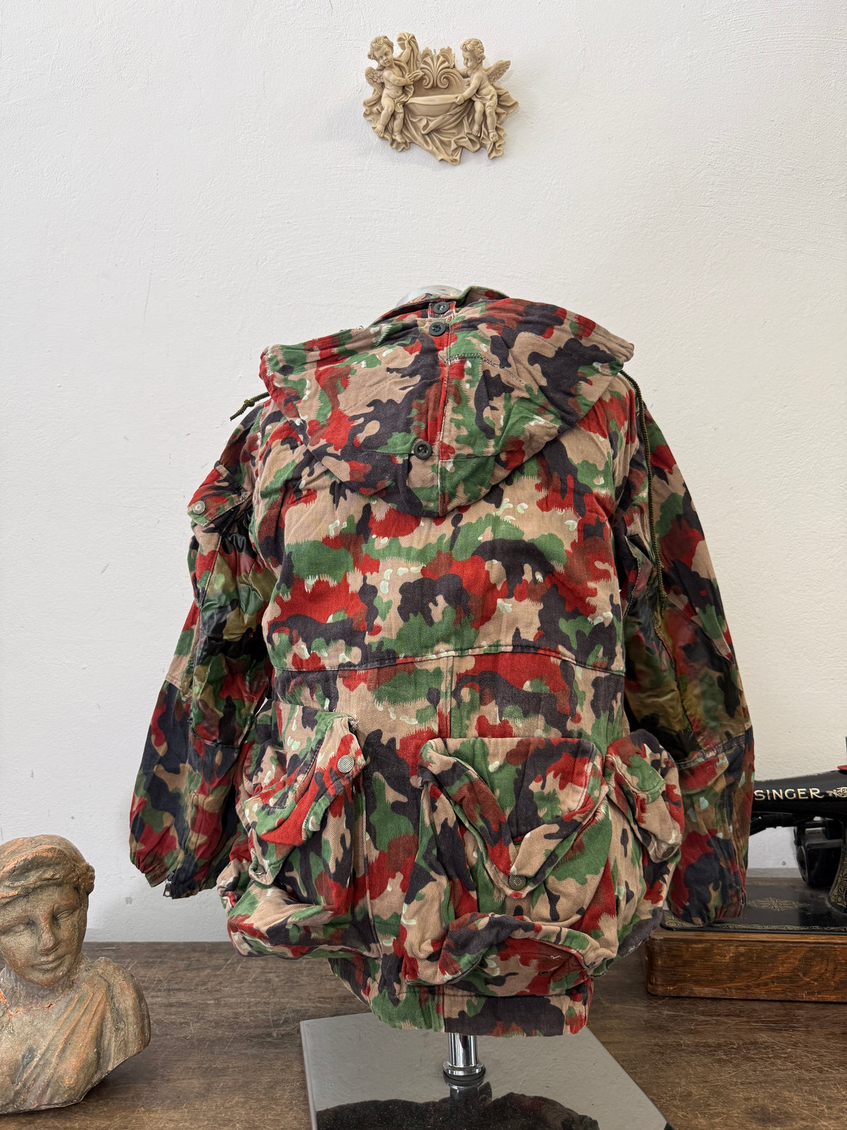 Vintage Swiss Army Camo Jacket M70 “S/M”