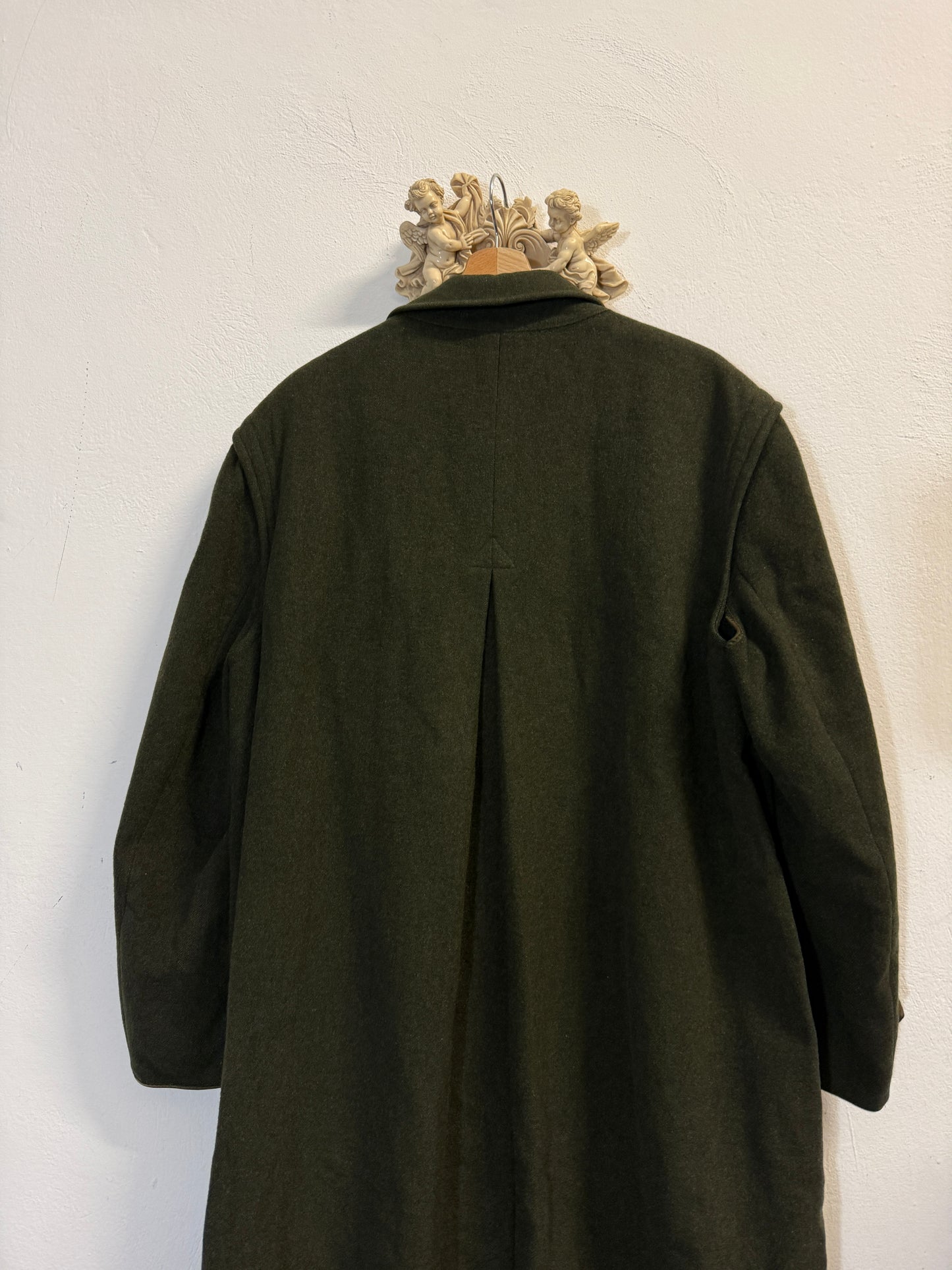 Vintage 80’s Loden Coat “L”