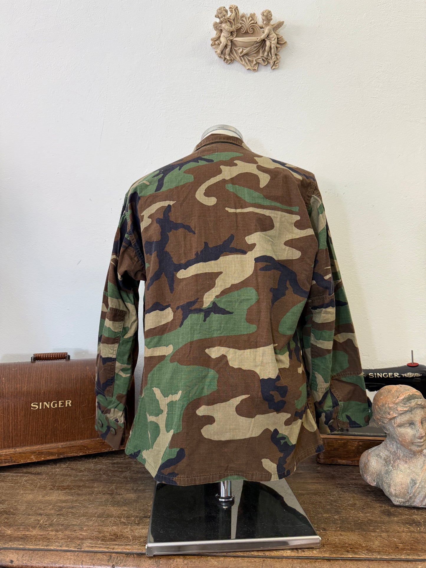 Vintage Ripstop Woodland Us Army Jacket “M”