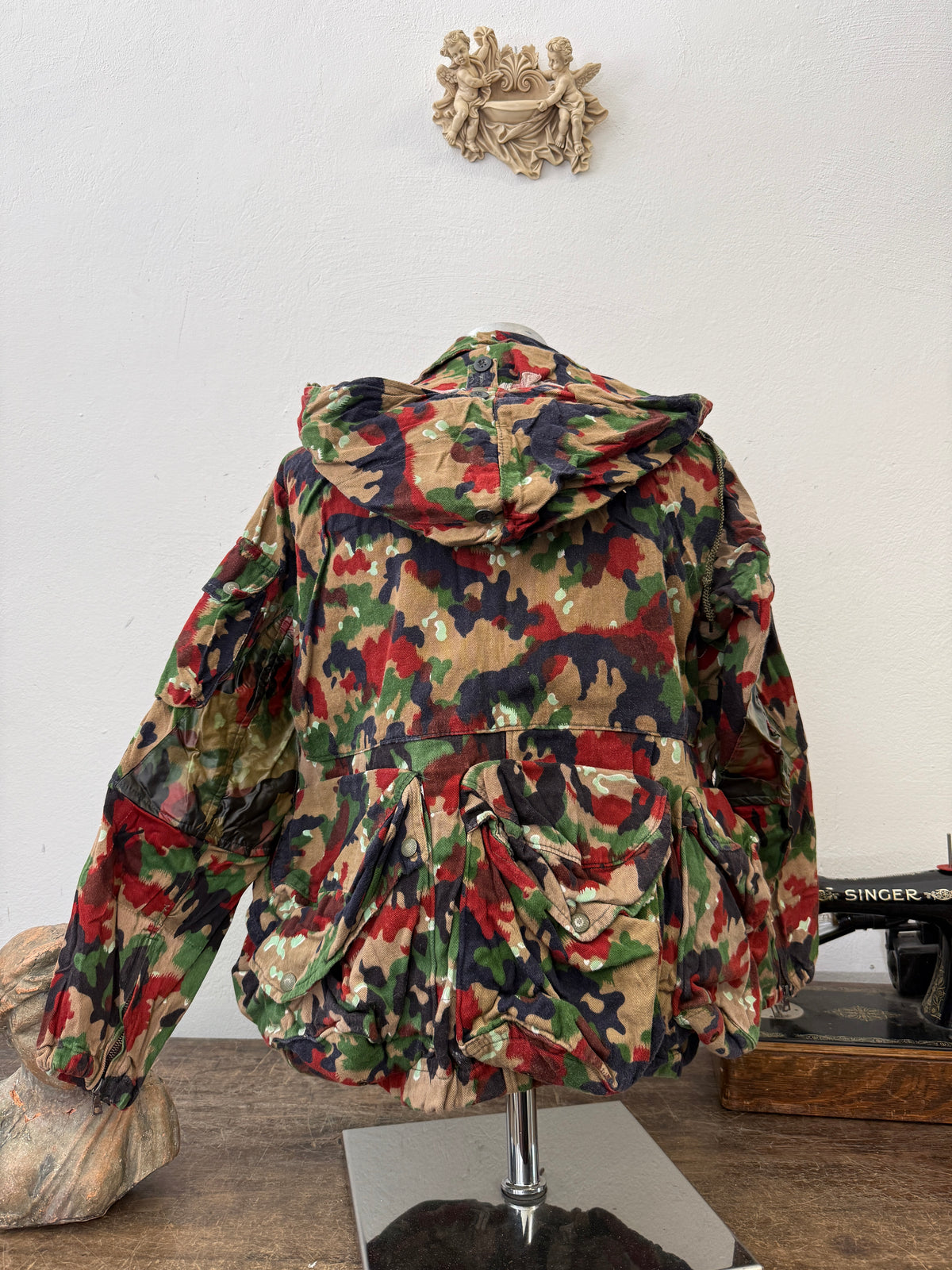 Vintage Swiss Army Camo Jacket M70 “S/M”