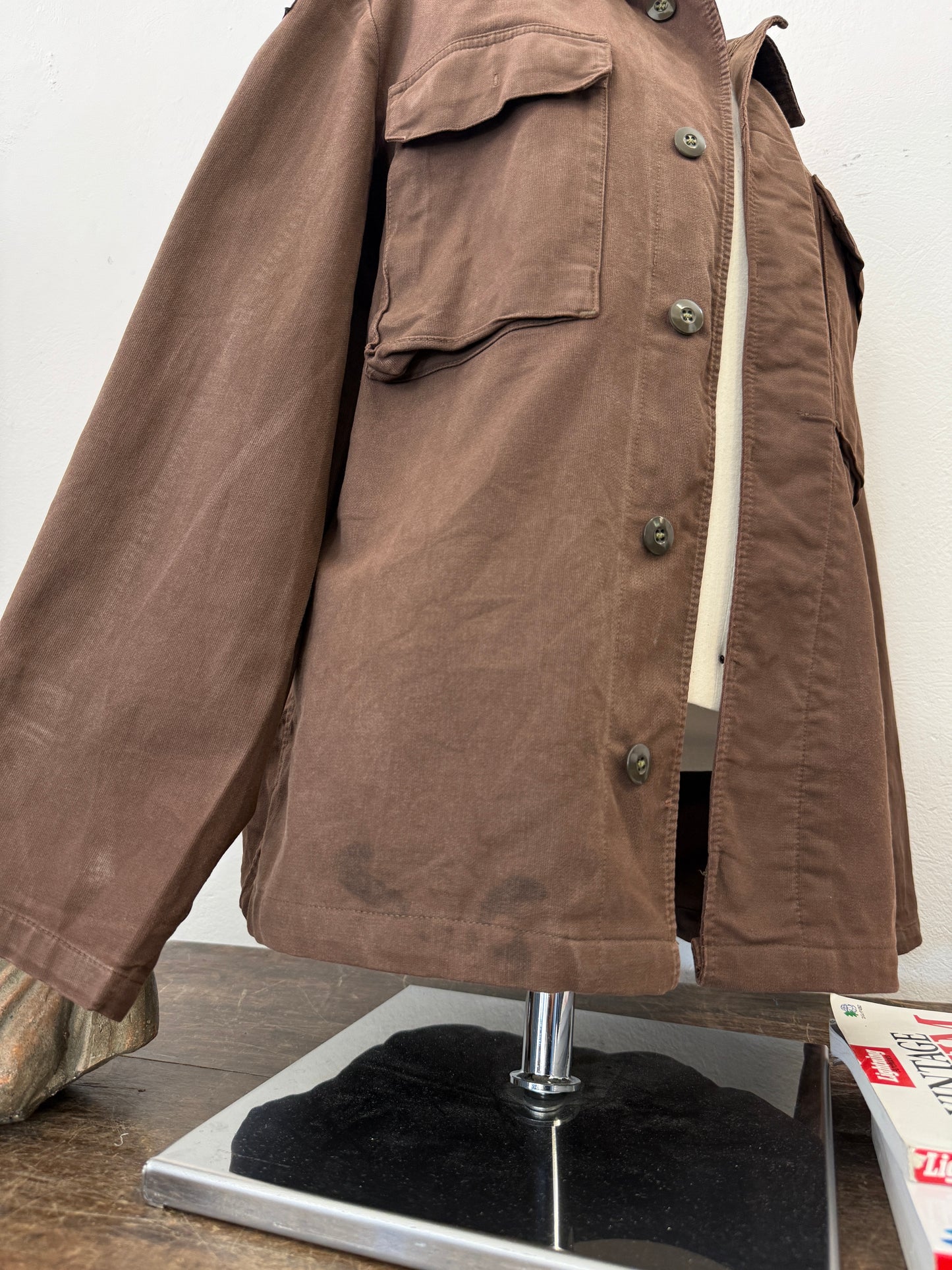 Vintage Moleskin German Army Jacket “L”