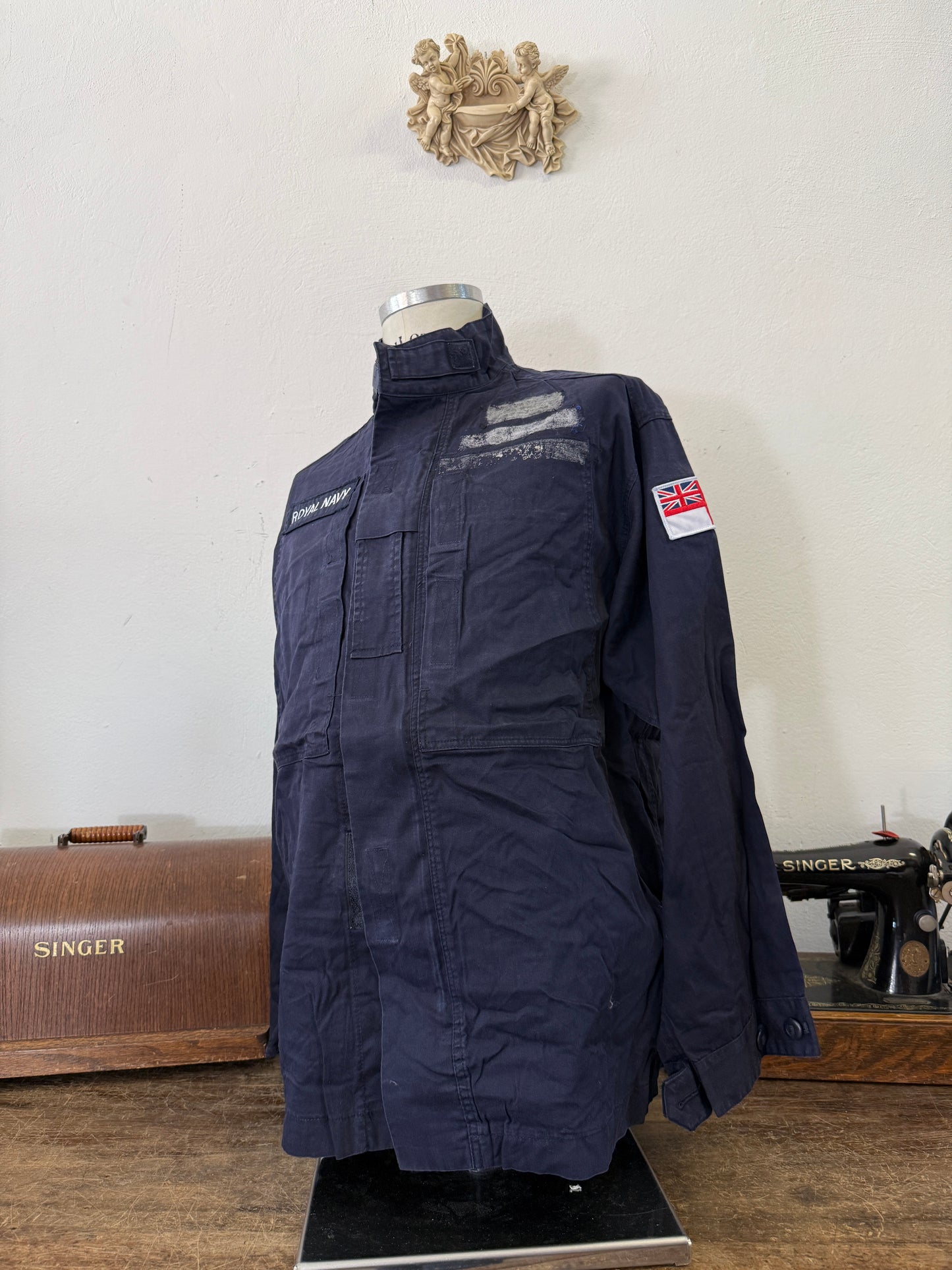 Vintage British Royal Navy Jacket “L”