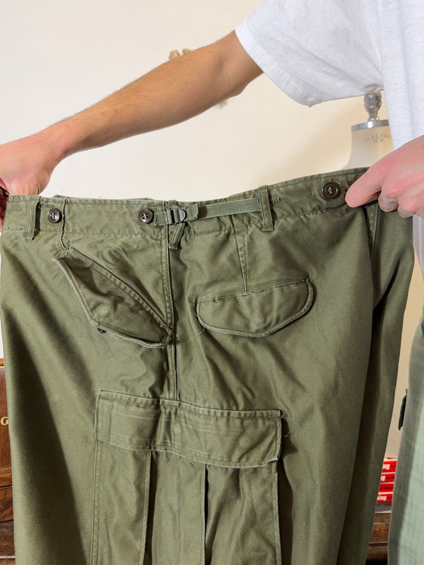Vintage Us Army Cargo Pants M51 “W38”