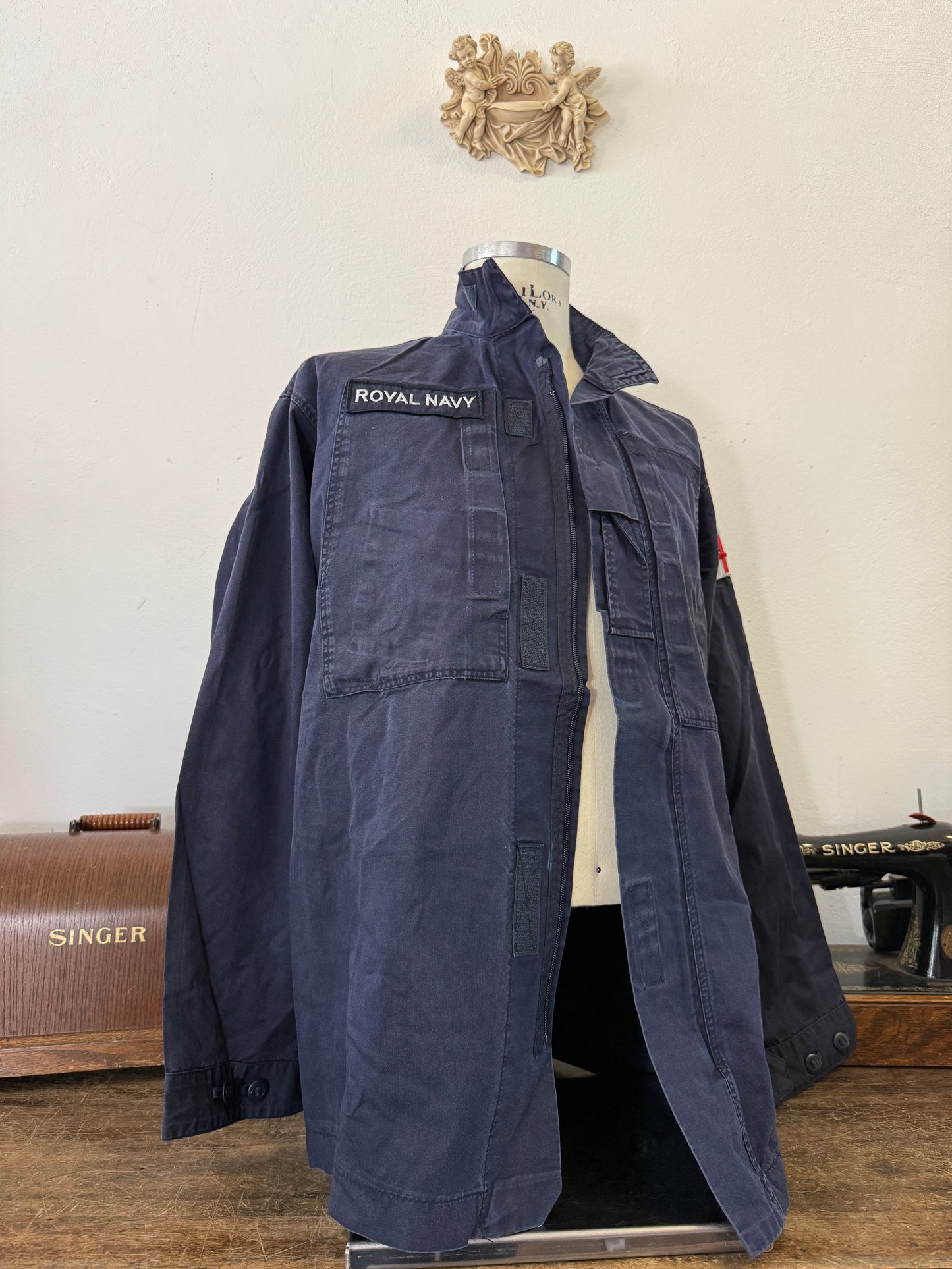 Vintage British Royal Navy Jacket “XL”