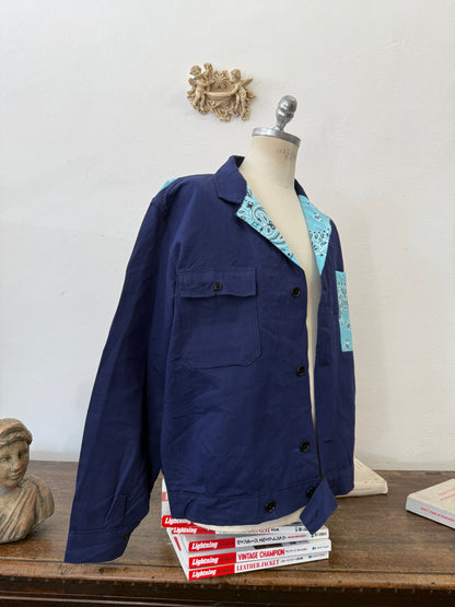 Vintage 70’s Bandana Workwear Jacket “XL”