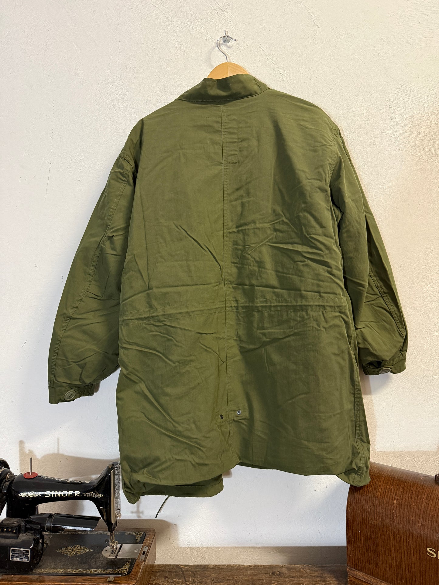 US OD M65 SHELL PARKA WITH LINER - REPRO “L”