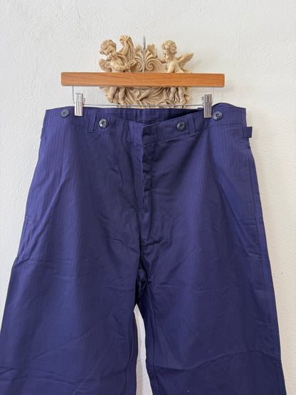Vintage German Army Work Pants HBT “W36”