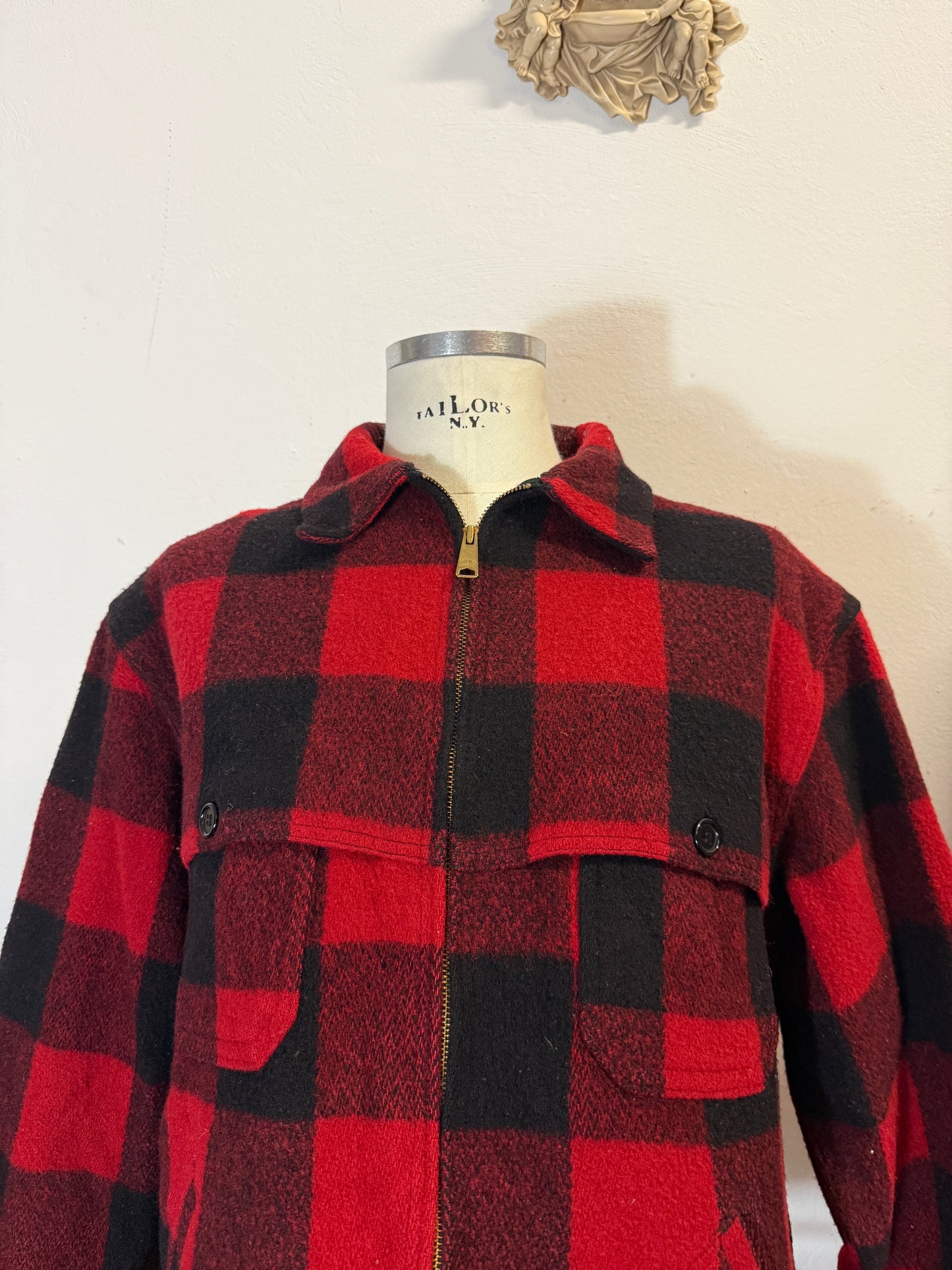 Vintage Woolrich Hunting Jacket Made in Usa “L”
