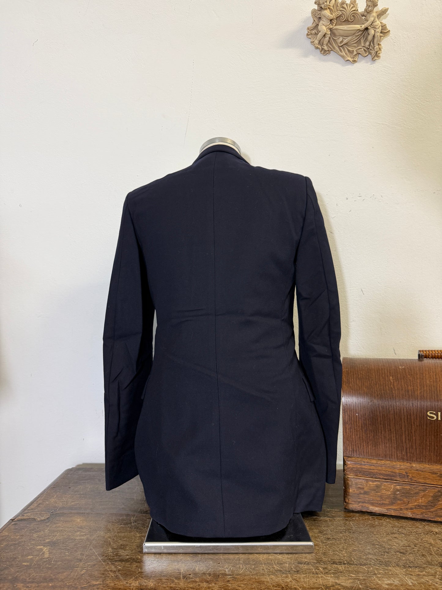 Vintage 00’s Italian Navy Double Breasted Jacket “M/L”