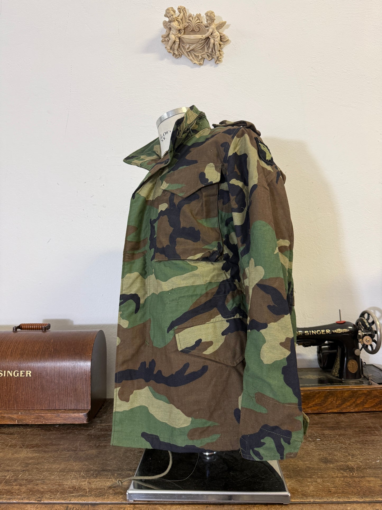 Vintage Woodland Field Jacket M65 Us Army “XS/S”