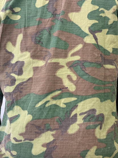 Vintage 1970-80s ERDL Camouflage Pattern Hot Weather Jacket Ripstop “S”