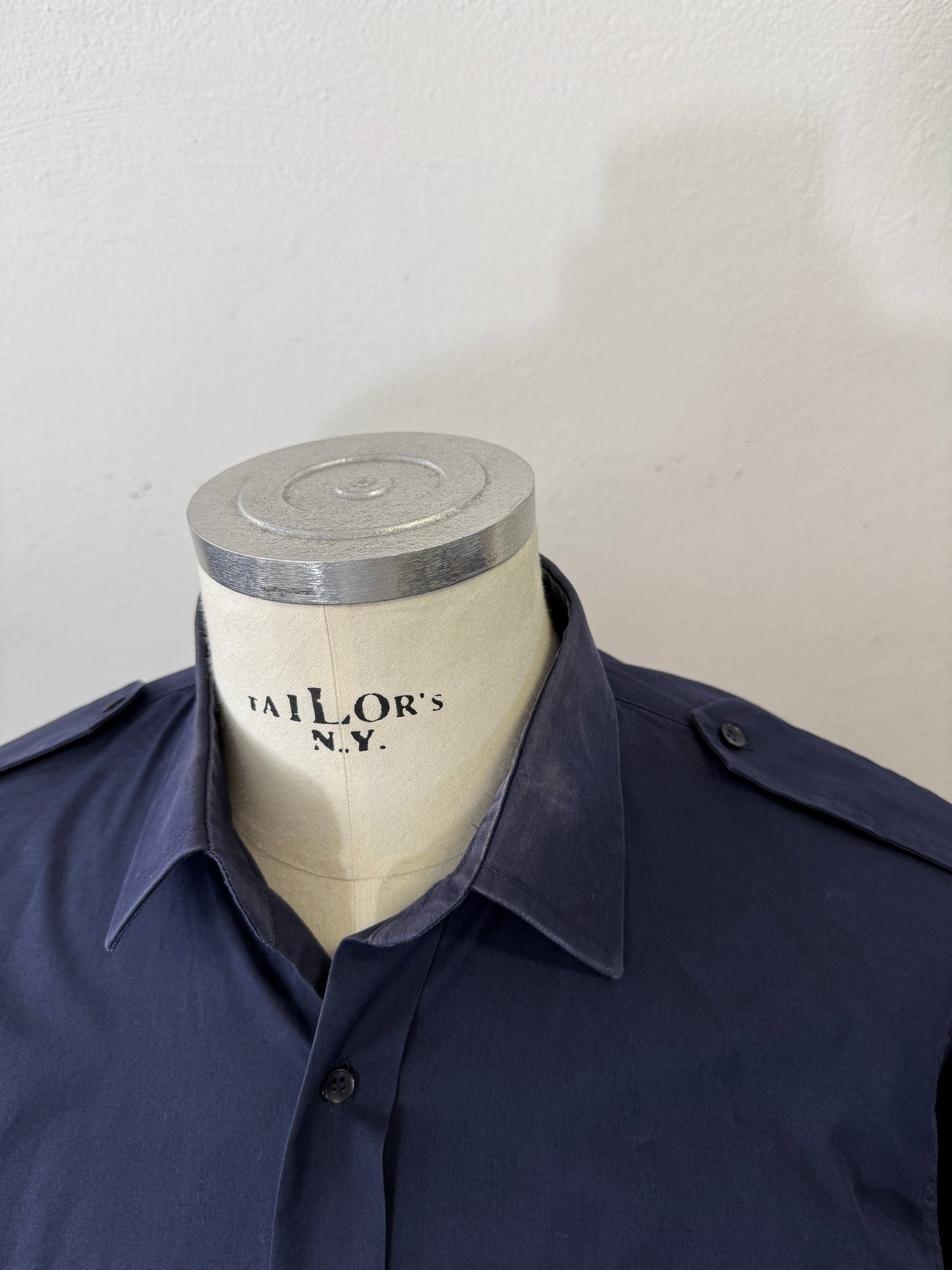 Vintage Italian Navy Shirt “L/XL”