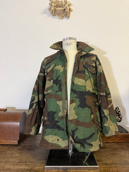 Vintage Woodland Field Jacket M65 Us Army “XS/S”