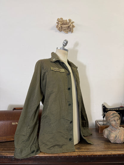 Vintage 80’s Italian Army Jacket “L”