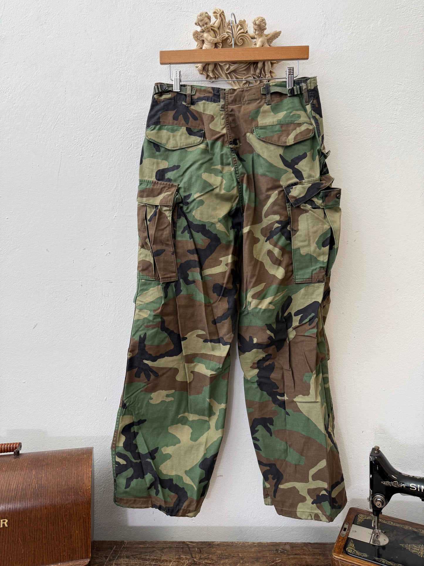 Vintage Woodland Cargo Pants M65 Us Army “W31”