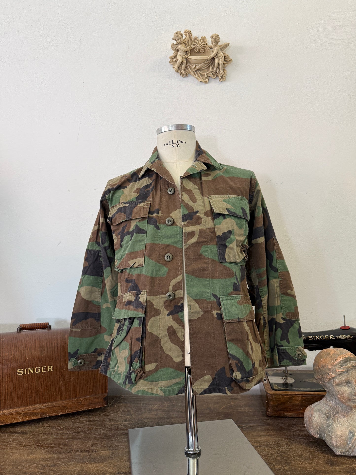 Vintage Woodland Us Army Jacket “XS”