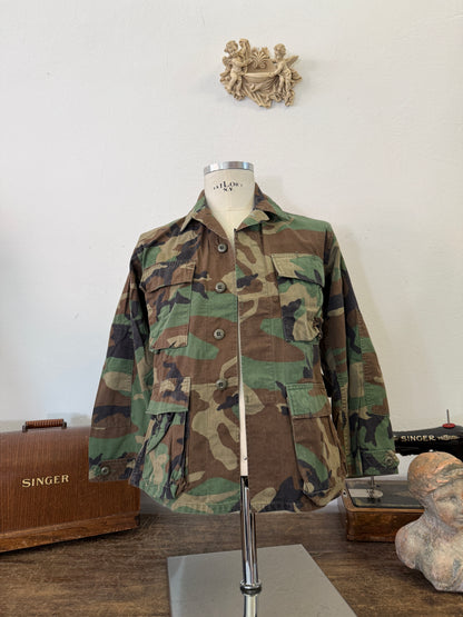 Vintage Woodland Us Army Jacket “XS”