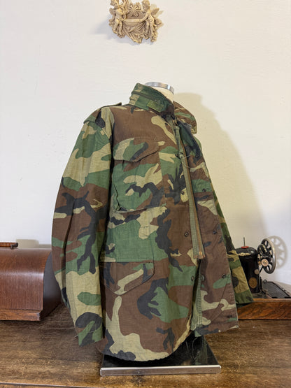 Vintage Woodland Field Jacket M65 Us Army “L”