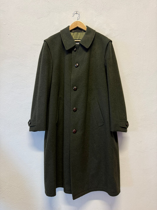Vintage 80’s Loden Coat “L”