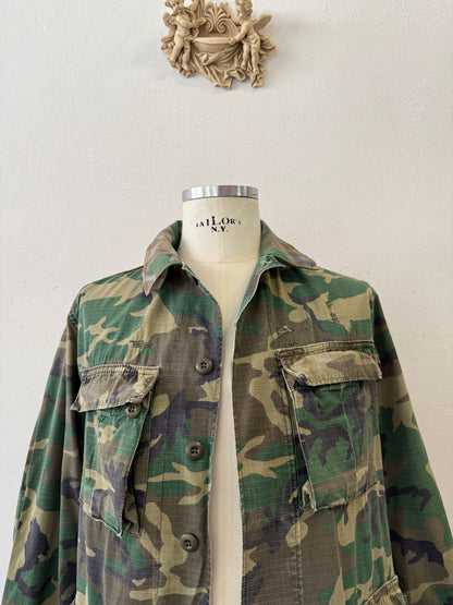 Vintage BDU Camo Jacket Ripstop “S”