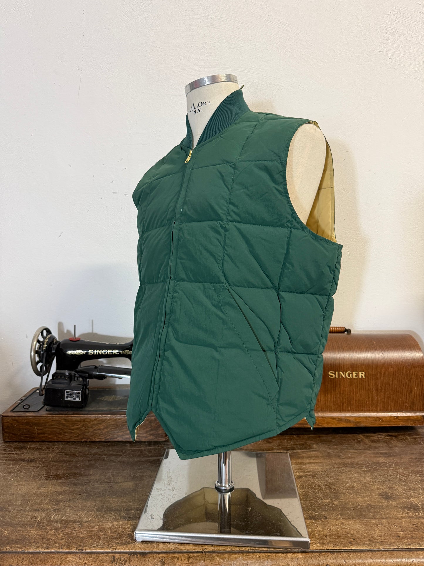 Chesapeake’s Down Vest Seattle - Forest Green