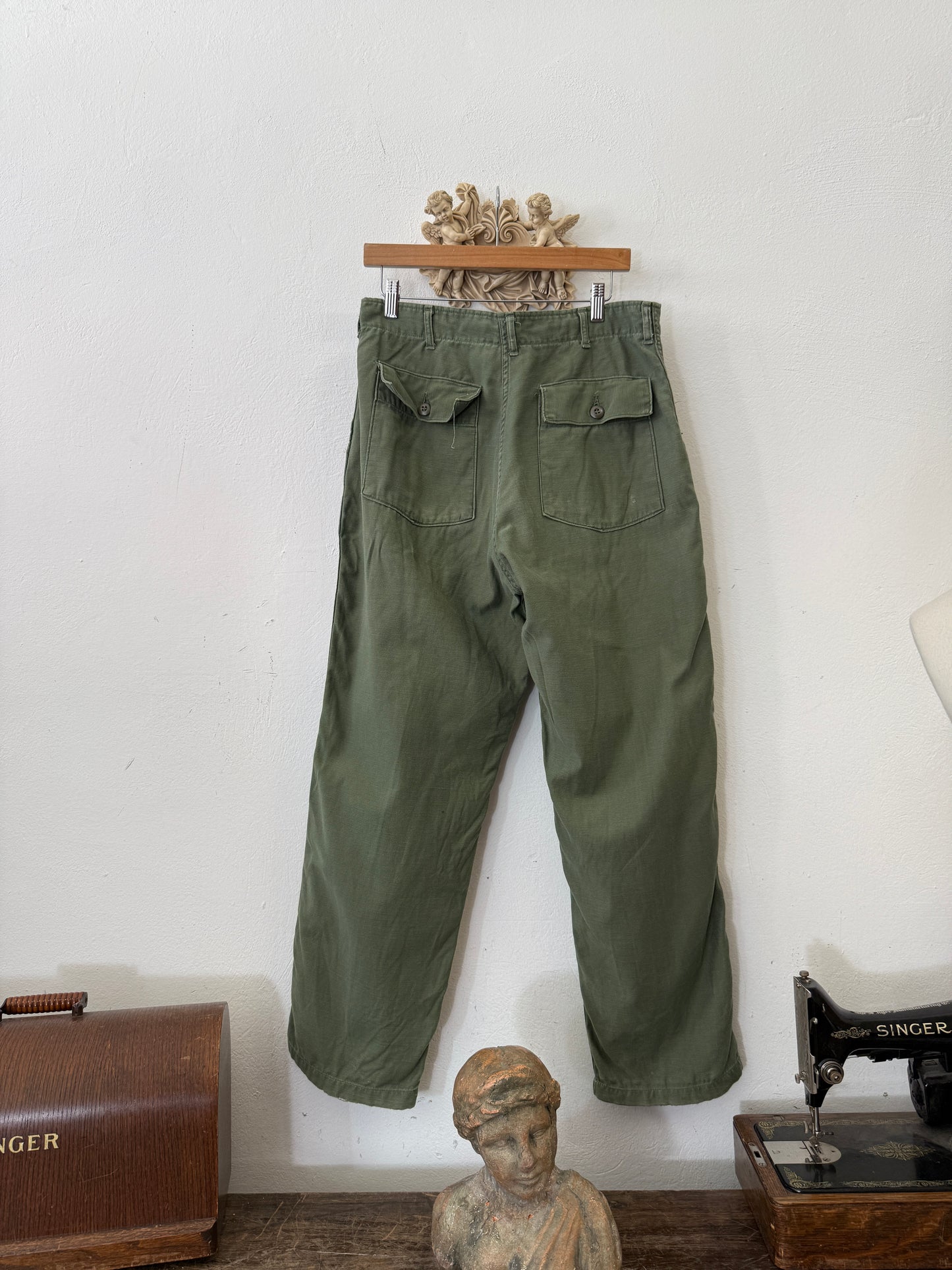 Vintage Og 107 Us Army Fatigue Pants “W32”