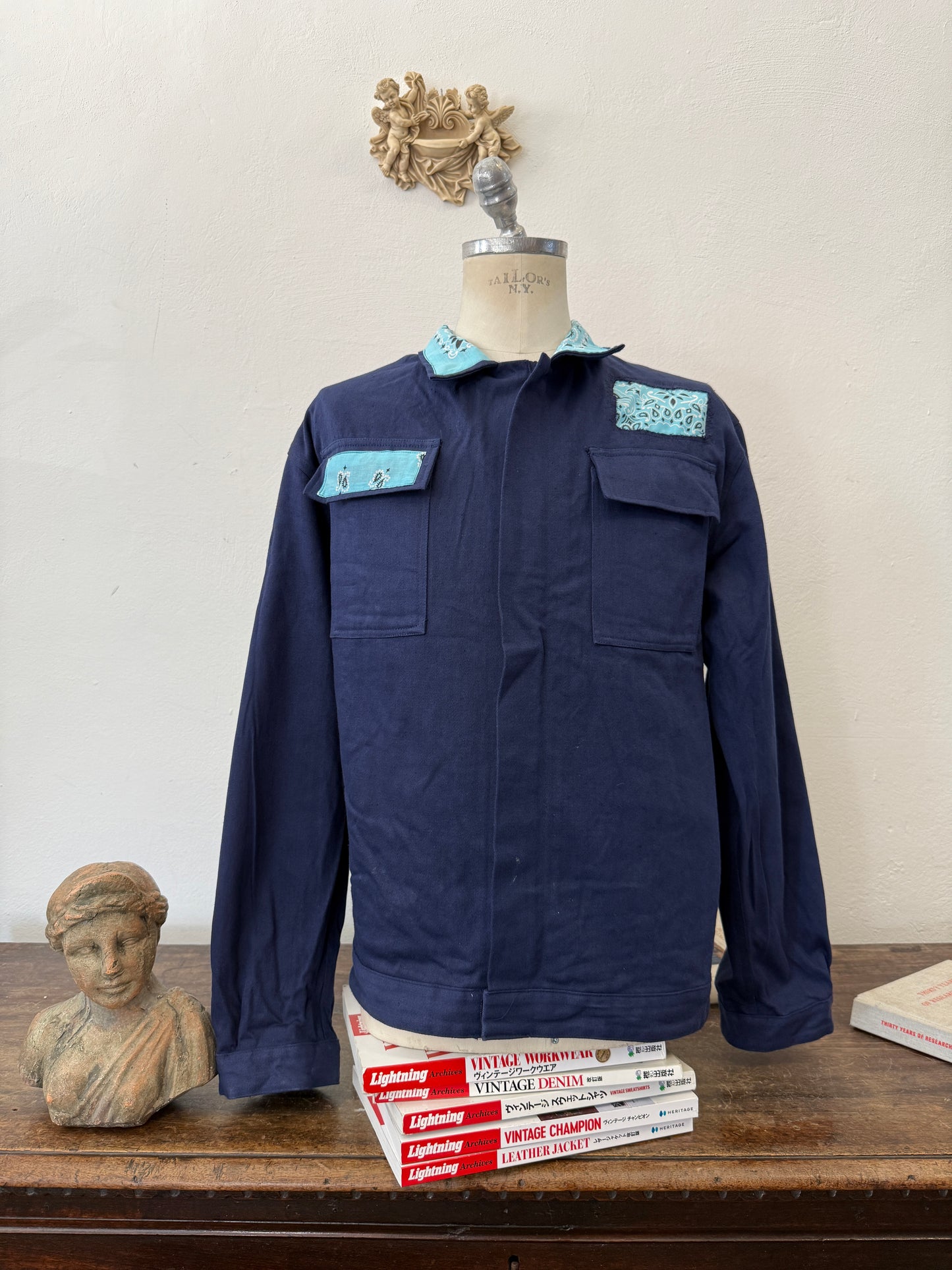 Vintage 90’s Bandana Workwear Jacket “XL”